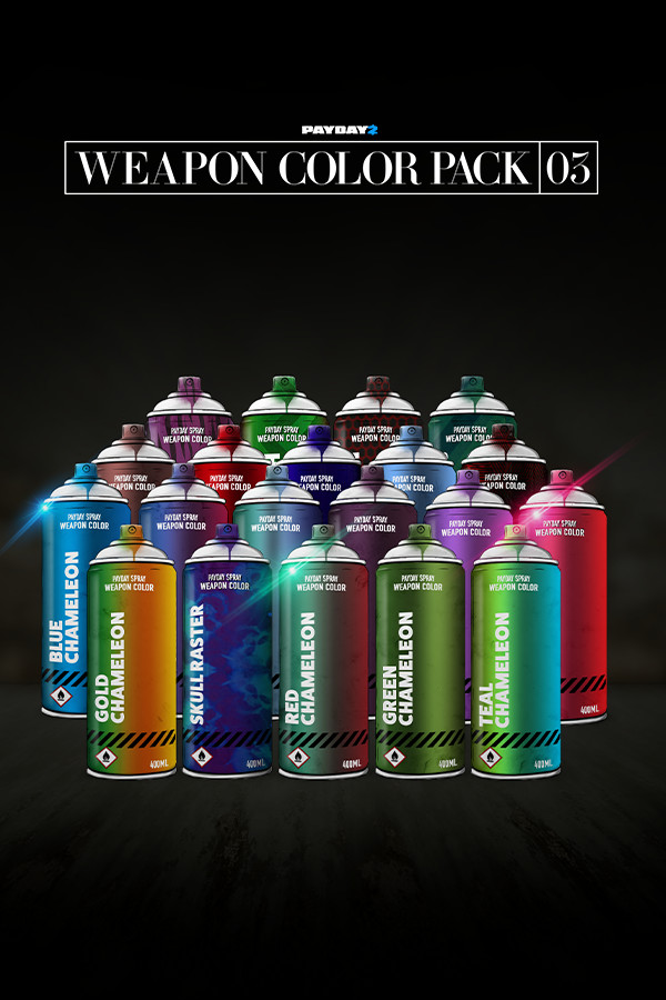 PAYDAY 2: Weapon Color Pack 3